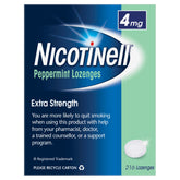 Nicotinell Stop Smoking Peppermint Lozenge Extra Strength 4mg 216 Pack